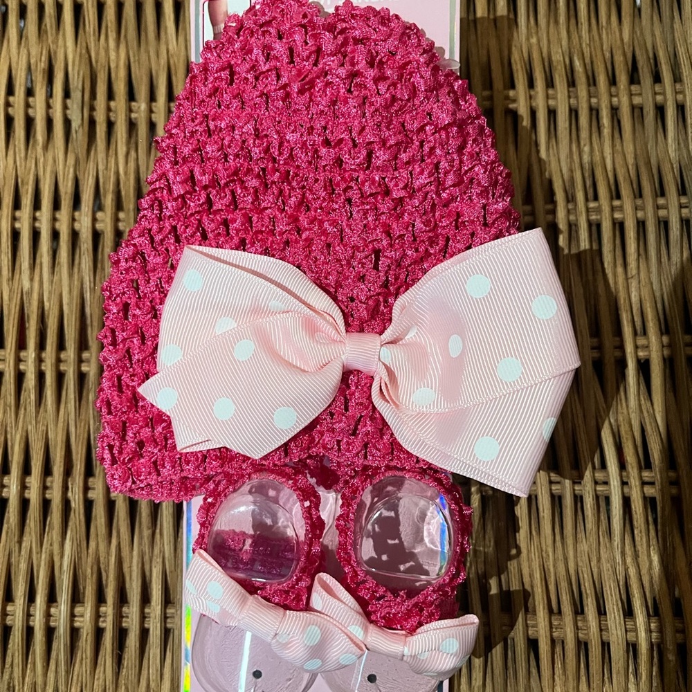 This Valentines, your baby will show up/show out in PINK from head 2 toe(s) NWT